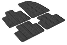 Car mats suitable for Volvo EX30 2024-> Rubbasol rubber (VOL1E3FR) (1)